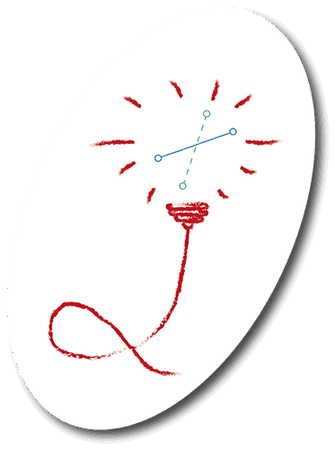 Sustainable Business Value - Conceptual image of a lamp flex curling up to reveal a growth curve within a lightbulb's rays